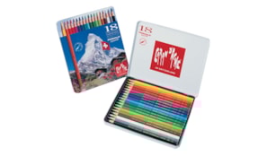 Lapis Cor Caran DAche Prismalo Cx Metalica 18 Cores