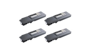 Yellow para Dell C3760N,3760DN,3765DNF-9K#593-11120