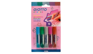 Marcadores Giotto Glitter Glue Strass 5x10,5ml