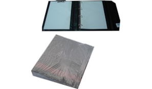 Pasta Portfolio A4 c/Clip Metalico e Bloco Notas