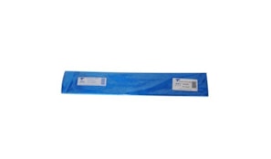 Papel Crepe 50x250cm Rolo Cor Azul Metalizado
