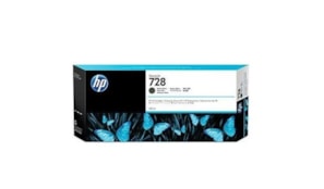 Tinteiro HP 728 Preto Matte F9J68A 300ml