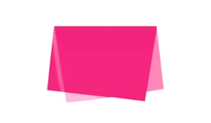 Papel Seda 51x76cm Pack 25 Folhas Rosa Forte