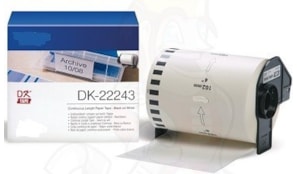 White 102mmX30.48m para  Brother P-Touch QL1000 1050 1060