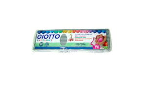 Plasticina Giotto Patplume 350gr Cinza