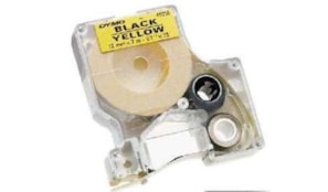 Yellow 9mmX7m for DYMO-500TS Eletronic labelling #S0720730
