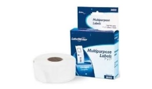 White 25mmX13mm 1000psc for DYMO Labelwriter 400-#S0722530