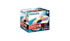 DVD+R Philips 4.7GB 16X Jewell Case 10