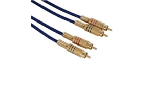 Cabo Audio Alta Qualidade 2 xRCA m/m 1,5m