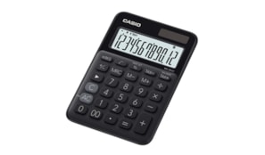 Calculadora de Secretaria Casio MS20UCBK Preto 12 Digitos