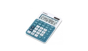 Calculadora de Secretaria Casio MS20UCBU Azul 12 Digitos