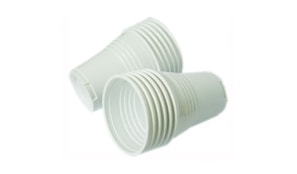 Copos Plástico 80ml Branco 100un