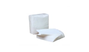 Guardanapos 30x40 1/6 P&P Branco 75un
