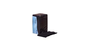 Guardanapos 30x40 1/6 P&P Preto 150un
