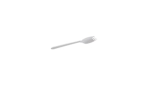 Garfos Mini Plástico Clear 1000un