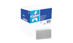 Toalhas Mão ZigZag 21x22 Amoos 2Fls Pasta Virgem 5400un