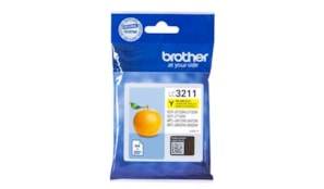 Tinteiro Brother LC3211Y Amarelo 200 Pág.