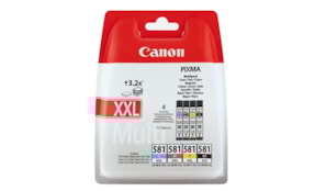 Pack Tinteiros Canon 581XXL 4 Cores 1998C005 11,7ml