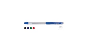 Esferografica Uni Lakubo SG100 Ruber Grip 0,7mm Azul-12un