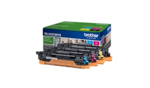 Pack Toners Brother TN-243CMYK 4 Cores 1000 Pág.