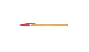 Esferografica Ball Point Fine BIC Orange Vermelho Cx 20un