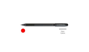 Esferografica Uni Jetstream SX101 0.7mm Vermelho -  1un