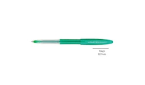 Esferografica Uni Ball Gelstick UM-170 0,7mm Verde Cx 12