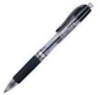 Esferografica Gel U-Knock M 0,5mm Preto Pack 12un