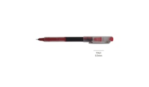 Marcador Needle Point Roller 0.3mm Vermelho -1un