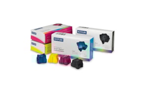 Tinta Solida p/ Xerox  8500/8550 Azul (Pack3)