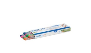 Lapis Carvao Nº2-HB Giotto Matita c/Borracha Cx 12un