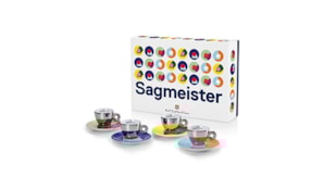Conj Chav+Pires Esp Illy Art Collection Iac Sagmeister 4un