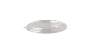 Tampas Ø15cm Saladeiras Redondas PLA Transparente 50un