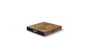 Caixa Pizza Cartão Kraft 240x240x38 100un
