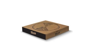 Caixa Pizza Cartão Kraft 360x360x35 100un