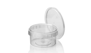 Caixa Alimentar PP Plástico Redonda 480ml 40un