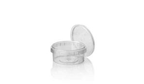 Caixa Alimentar PP Plástico Redonda 240ml 36un