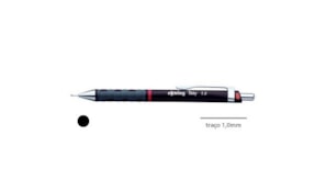 Lapiseira 1,0mm Rotring Tikky II Preto 1un