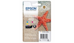 Pack Tinteiros Epson 603 3 Cores C13T03U54010 2,4ml