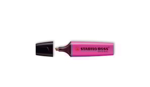 Marcador Fluorescente Stabilo Boss Rosa 70/56 Cx 10un