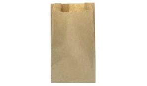 Saco Papel Pão 24x7x42cm Castanho 1000un