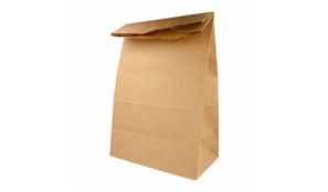 Saco Papel SOS 25+15x43,5m 80g Castanho 1un
