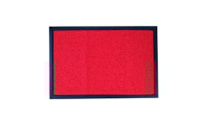 Tapete Desinfeção de Malha em PVC 40x60cm c/Rebordo Vermelho
