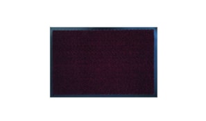 Tapete Desinfeção Limpeza/Secagem 40x60cm c/Rebordo Vermelho