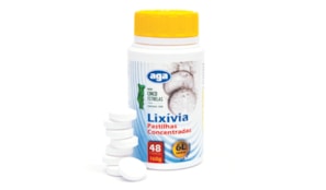 Lixivia em Pastilha Sólida (1 Pastilha Para 6 Litros) 48un