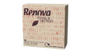 Guardanapos 33x33cm 2fls Renova Love&Action 90un