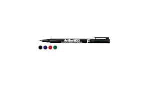 Marcador Perm. Fino (CD/Acetatos) Artline 853 Verde-Cx12un