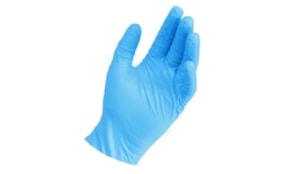Luvas Nitrilo s/Pó Azul Tamanho (XS) (300un)