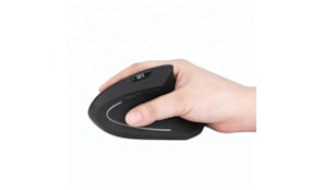 Rato Wireless Ergonómico Vertical BNH-WL-62 Preto
