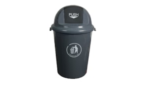 Cesto p/Papeis Plastico Tampa Vai-Vem 80 Litros (kf04237)